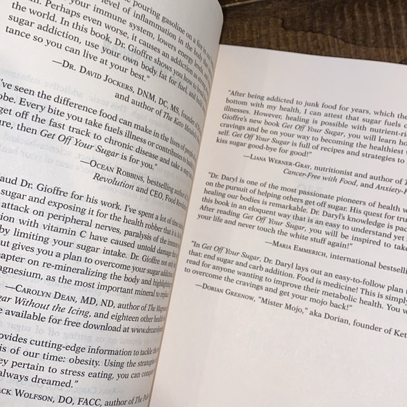 Get off your sugar by Dr Daryl Gioffre book - Picture 5 of 10